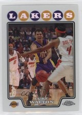 2008-09 Topps Chrome Refractor Luke Walton #144 09is