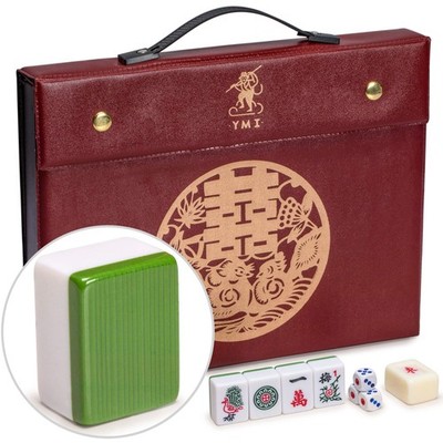 Chinese Mahjong Set   Rouge Heritage   146 Medium Tiles, Professional Set for...