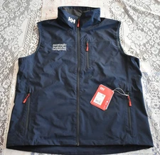 HELLY HANSEN Crew Sailing Vest Men’s XL Crew Vest 2.0 Helly Tech, NAVY/ MARINE