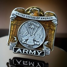 United States Army American Legion Militaria Pinback Badge Pin 1775 Made in USA