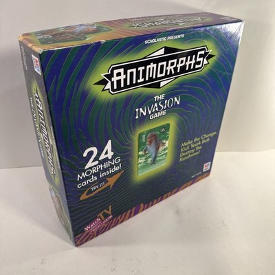 Vintage  Animorphs The Invasion  Board Game by Milton Bradley 100% COMPLETE 1998
