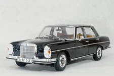 NOREV 1/18 Mercedes-Benz 280 SE (W114) 1968 Black Diecast Model