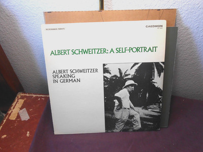 1963 Albert Schweitzer ''A Self Portrait'' Vinyl LP Plays Perfect! Exact LP Shown!