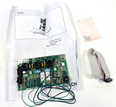 Bosch D928 Dual Phone Line Switcher cables and instructions B