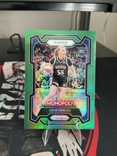 2024 Panini Prizm Monopoly WNBA - Julie Vanloo #34 Green Prizm /24 SSP!