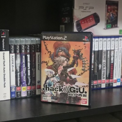 Dot .hack G.U Vol. 1 - Sony PS2 Game + Manual - NTSC-J Missing Bonus Disc