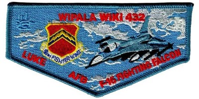 Boy Scout OA 432 Wipala Wiki Lodge Luke AFB F-16 Fighting Falcon 56th Wing