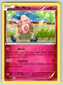Mr. Mime 67/124 Fates Collide Rare