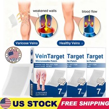 2026 20Pcs Vein Target Microneedle Patch Natural Ingredients Leg Care Patch New