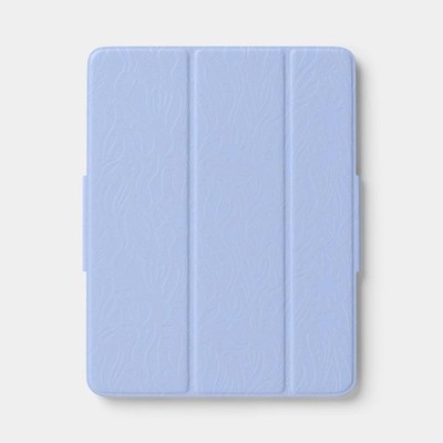 iPad Air 13 (2024) Case - heyday Peri-Blue Debossed