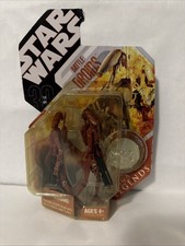New In Box Star Wars Saga Legends 30th Anniversary Red Battle Droids with Coin