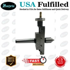NEW IMPROVED TAPER TURNING ATTACHMENT WITH REVOLVING LIVE CENTER FOR LATHE