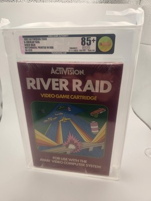 VGA 85+ Activision River Raid Atari 2600 Game Cartridge VINTAGE!!! 1982