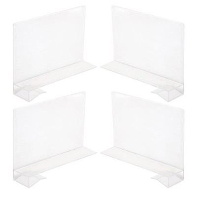 4 Pcs Regal Trenner Für Kleiderschrank Schubladen-Organizer Schrankteiler