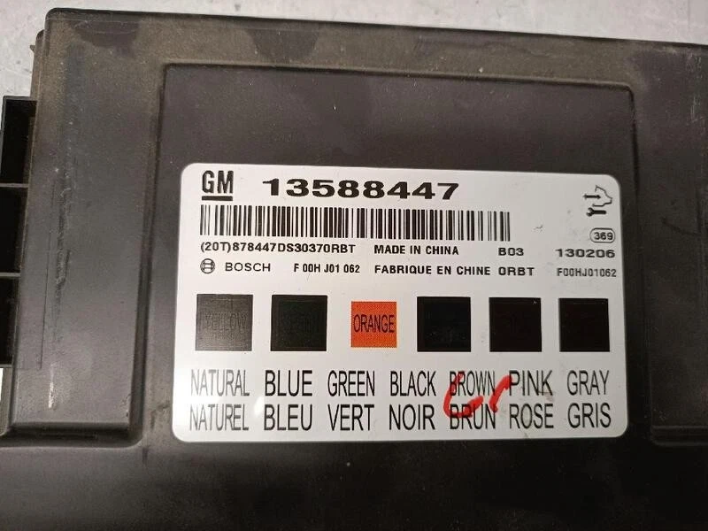 13588447 centralina confort per CHEVROLET CRUZE (J300) 1.6 2009 5508980 - Immagine 4 di 4