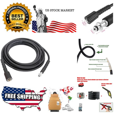 #ad High Pressure Hose for Karcher 20FT Replacement Hose with M22 14mm Replacemen... $29.99