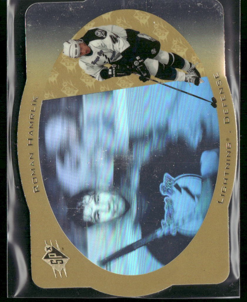 1996-97 SPx Roman Hamrlik Gold #42 Tampa Bay Lightning