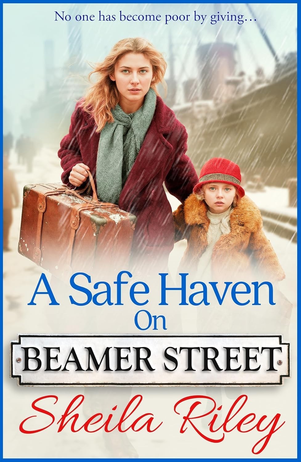 Sheila Riley Book A Safe Haven on Beamer Street NEW (Paperback)