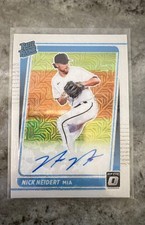Nick Neidert 2021 Panini Donruss Optic Rated Rookie Signatures #RRS-NN /99