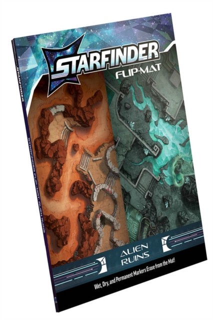 Starfinder FlipMat Alien Ruins by Damien Mammoliti PAPERBACK 9781640786486
