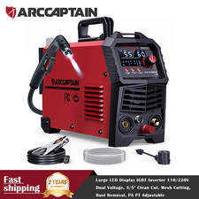 ARCCAPTAIN 55Amp Plasma Cutter Blowback Non-HF Pilot Arc Plasma Cutting Machine