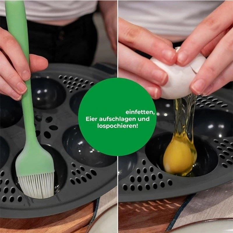 Microwave Eggs Cooker Insert Cup Multifunctional For Meal Preparation Storage