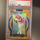 2024 Panini Select Concourse Drake Maye #27 Orange Prizm /49 PSA 9 Rookie