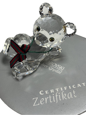 Swarovski Crystal 1999 Kris Bear 7367NR000001 Figurine Retired Austria