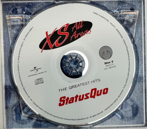 STATUS QUO - XS All Areas "The Greatest Hits". 2 x CD Gatefold Album. - Picture 7 of 7