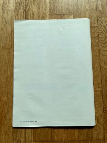 Sony CDP-X3000ES CDP-X3000 User Manual Operating Instructions 3-858-684-11(1) - Photo 3/3