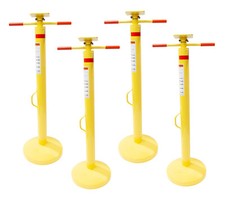 4 Pack Semi Trailer Stabilizing Jack Stand 50000 Lbs Static Capacity 4 Pack Semi Trailer Stabilizing Jack Stand 50000 Lbs Static Capacity