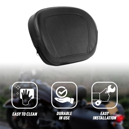 Cómodo respaldo asiento conductor 1 pieza para Harley Road Glide King 1997-2024 - Imagen 3 de 8