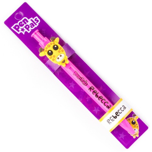 Kinder Personalisierte Stifte Name Zoo Tier Blau Kugelschreiber Schule Geschenk Jungen Mädchen - Bild 195 von 232