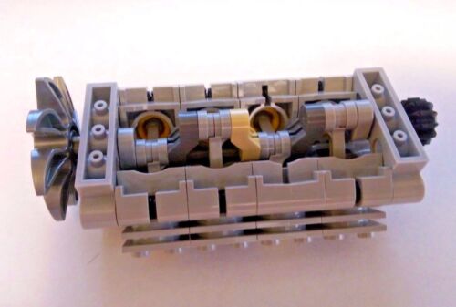 LEGO Technic - Upgrade-Kit für Motorgetriebe (Kolben, Kurbelwelle) - neue Teile - Bild 4 von 9