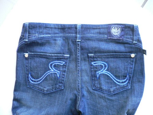 Nuevos pantalones de mezclilla para mujer Rock & Republic auténticos... talla 27... mejor precio - Imagen 2 de 4