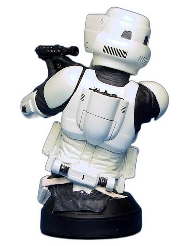 Star Wars Biker Scout Collectible Bust Gentle Giant New Sealed! in Box ROTJ - Picture 4 of 10