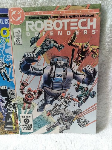 Miniseries completas de Robotech Defenders # 1 y 2 ejecutadas por DC Comics 1985 en muy buen estado - Imagen 2 de 3