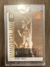 Jerry West Autograph Immortal Ink 145 SPA AUTO 3/3 Upper Deck