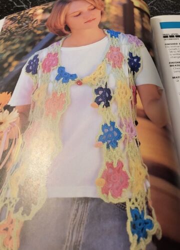 DT6 ANNIE'S ATTIC 2005, YEAR-ROUND SCRAPS APLENTY CROCHET PATTERN LEAFLET - Picture 3 of 12