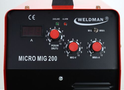 Weldman MICRO MIG 200 MIG MAG Industruial Grade Welder for Home Workshop - Picture 5 of 5