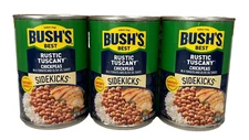 Bush's Best Sidekicks Rustic Tuscany Chickpeas 15.5 oz (3 cans)