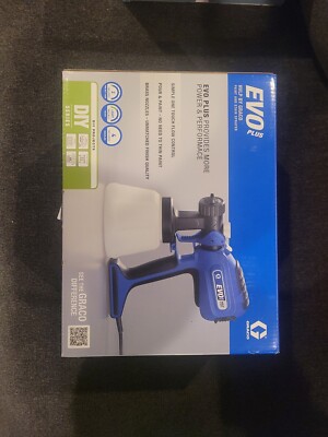 GRACO EVO HVLP PLUS DIY 2 Gallon 4 Nozzle Nex Condition (27F401)