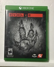 Evolve  Xbox One Ser X  BACKWARD COMPATIBLE Video game  Tested  Clean