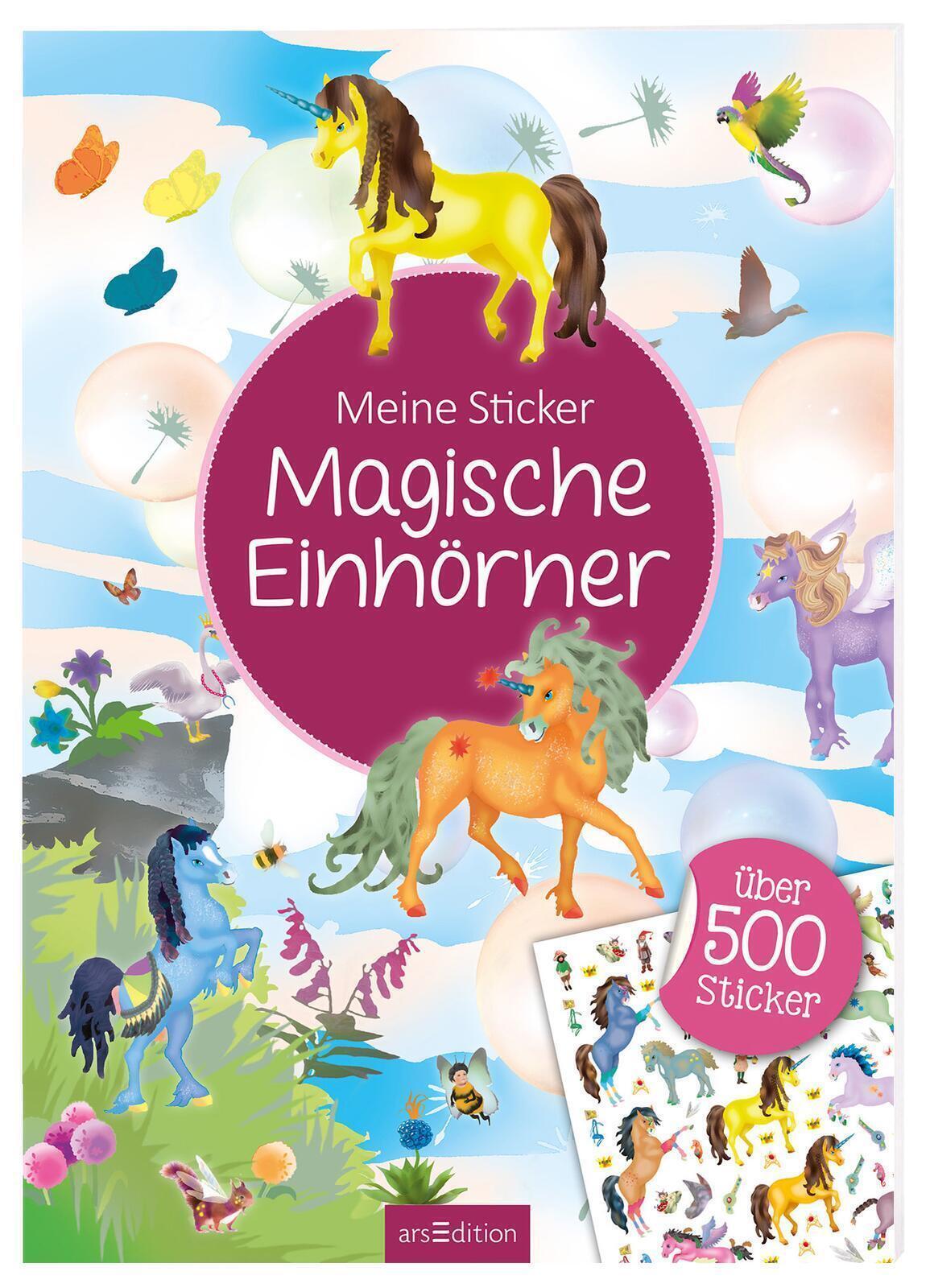 Thumbnail - Meine Stickr: Magische Einhörner Maja Wagner Taschenbuch Mein