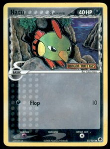 Pokemon Dragon Frontiers Natu Reverse Holo (Delta Species) #55/101
