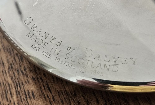 DALVEY Pocket Flask MADE IN SCOTLAND Luxury Flachmann Original Vintage 1985 Rar! - Bild 9 von 13