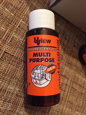 B483206 UView Multi-Purpose Tracer Dye 1 Oz Find Stubborn Auto Leaks  maker