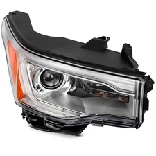 Right Passenger Side Fits 2018-2019 GMC Acadia HID Headlight Assembly w/LED DRL