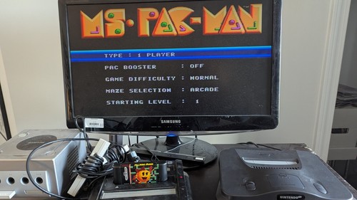 Ms. Pac-Man (Sega Genesis) CIB Complete w/ Manual Tested - Picture 4 of 9