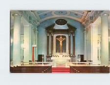 Postcard Interior Basilica of St. Louis King of France St. Louis Missouri USA